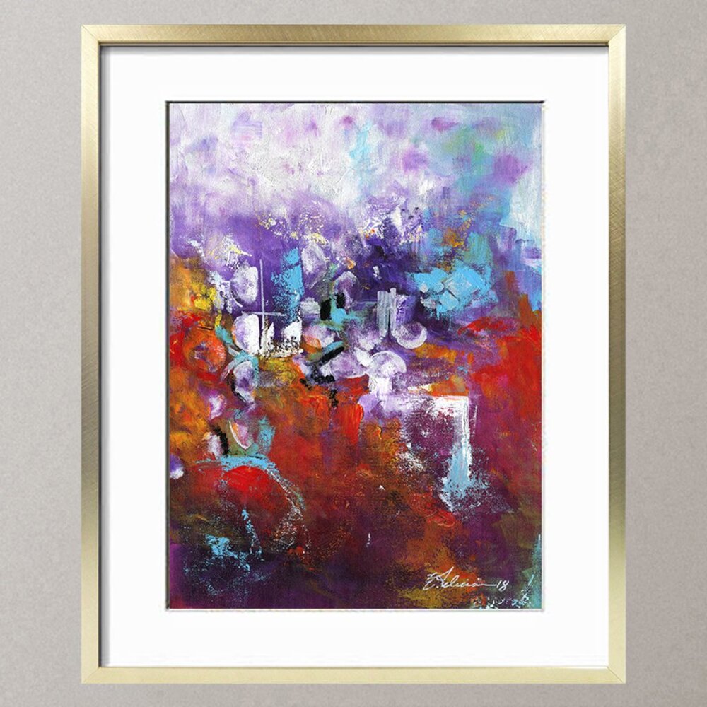 Abstract Art Print Modern Contemporary Wall Decor